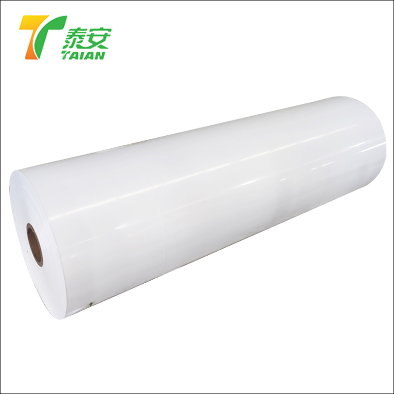 Vit Högglans Pet Thermal Lamination Film